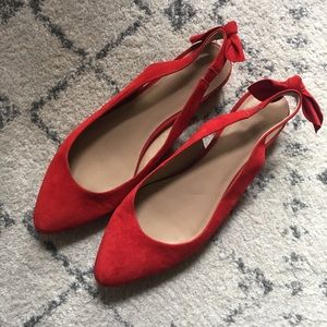 Anthropologie Slingback Flats